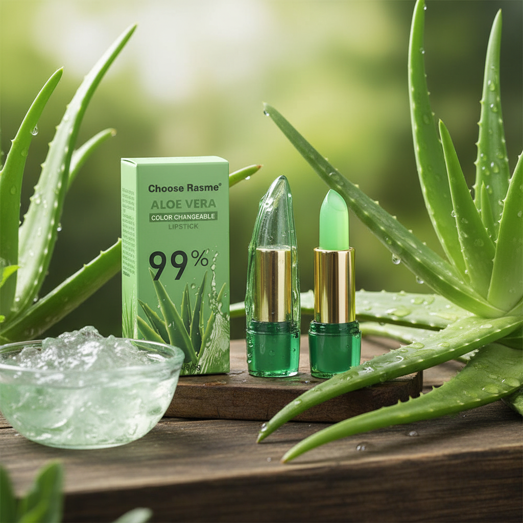 Tratamento Labial com 99% do extrato de Aloe Vera