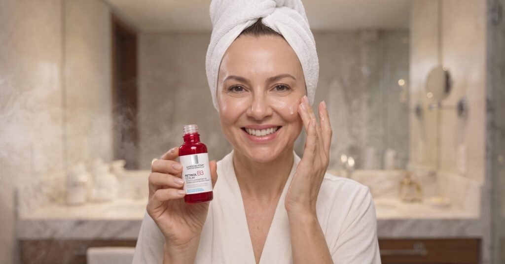Resenha Sérum antirrugas la roche posay retinol b3: Resenha Antes e depois