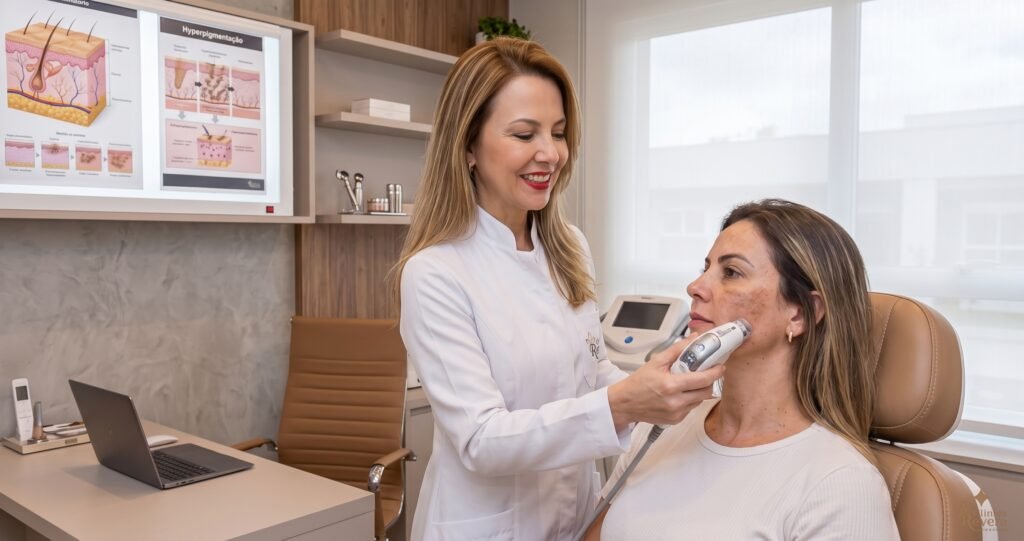 Hiperpigmentação pós-inflamatória tratamento caseiro: Guia médico prático